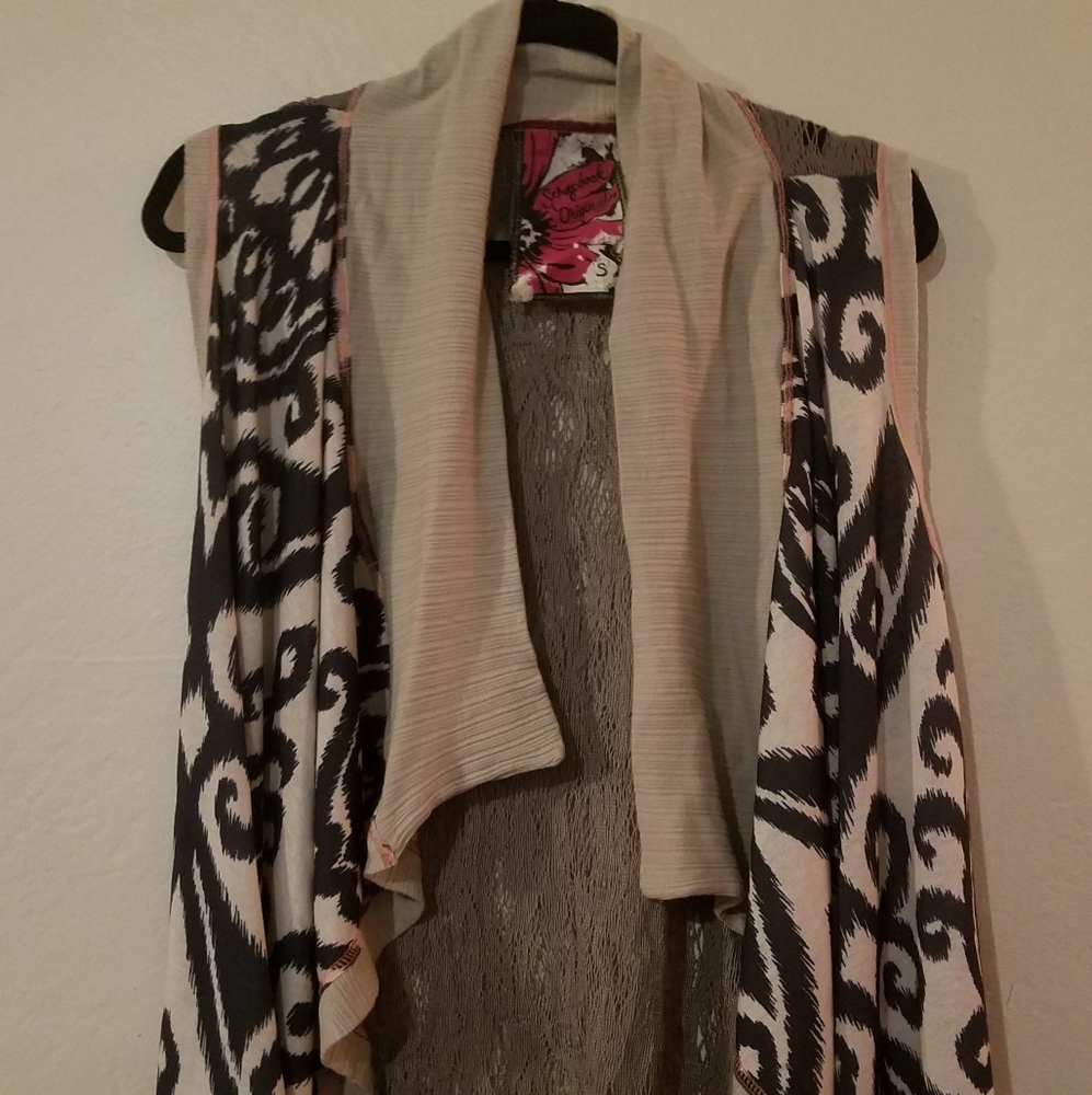 Anthropologie Scrapbook Originals Lace Cardigan